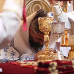 Света Архијерејска Литургија у Саборном храму Светог Василија Острошког у Никшићу