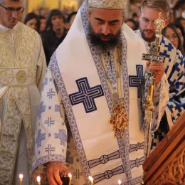 Света Архијерејска Литургија у Саборном храму Светог Василија Острошког у Никшићу