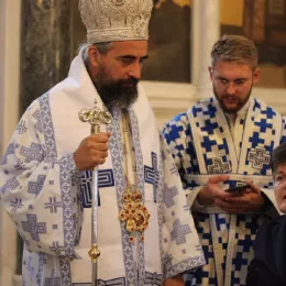 Света Архијерејска Литургија у Саборном храму Светог Василија Острошког у Никшићу