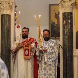 Света Архијерејска Литургија у Саборном храму Светог Василија Острошког у Никшићу