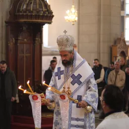 Света Архијерејска Литургија у Саборном храму Светог Василија Острошког у Никшићу