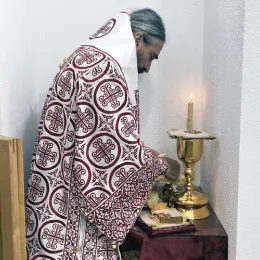 Света Архијерејска Литургија на празник Светог Јована Златоустог