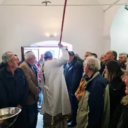 Епископ Методије освештао обновљени храм у селу Превиш код Шавника