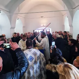 Епископ Методије освештао обновљени храм у селу Превиш код Шавника