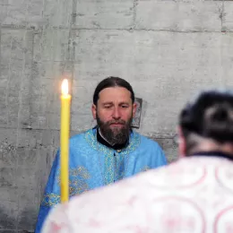 Молитвено прослављена храмовна слава цркве Светог Нектарија Егинског у Никшићу