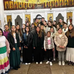 Обилазак светиња дјечијег хора ”Младенци” из Берана