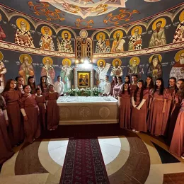 Обилазак светиња дјечијег хора ”Младенци” из Берана