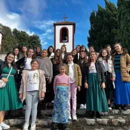 Обилазак светиња дјечијег хора ”Младенци” из Берана