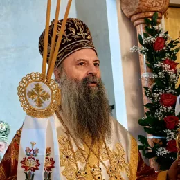 Патријарх Порфирије у Фочи