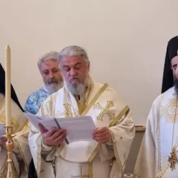 Освећење храма Свете Тројице у Ресистенцији