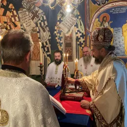 Епископ Методије служио Литургију у манастиру Бијела