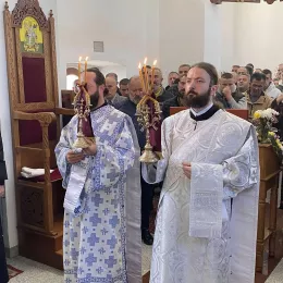 Архијерејска Литургија у цркви Успења Пресвете Богородице у Павином Пољу  