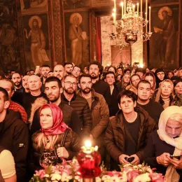 Празнично бденије и монашење у Високим Дечанима