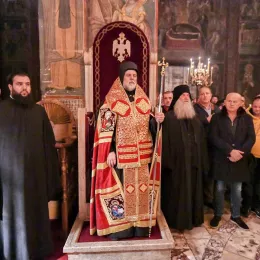 Празнично бденије и монашење у Високим Дечанима