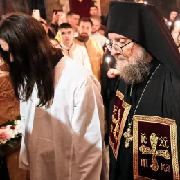 Празнично бденије и монашење у Високим Дечанима