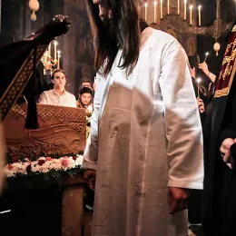 Празнично бденије и монашење у Високим Дечанима