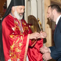 Орден „Крст вожда Ђорђа Стратимировића“ уручен архимандриту Данилу (Трпчевском)