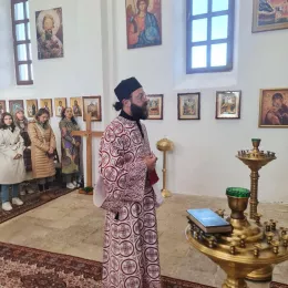 Епископ Методије служио Литургију у храму Светих Јоакима и Ане у насељу Видрован код Никшића