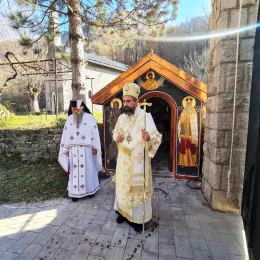 Епископ Методије богослужио у манастиру Бијела 