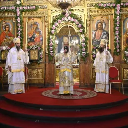 Света Литургија у храму Свете Недеље у Софији