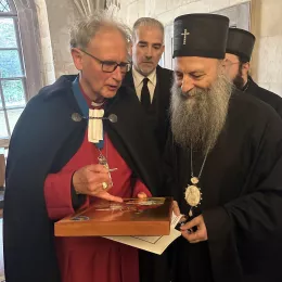 Патријарх Порфирије у Виндзору
