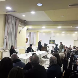 Протојереј-ставрофор др Милош Весин одржао предавање у Никшићу