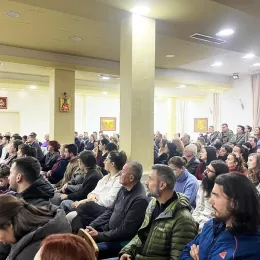 Протојереј-ставрофор др Милош Весин одржао предавање у Никшићу