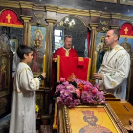 Литургија у Бијелом Пољу