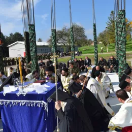 СВЕТА АРХИЈЕРЕЈСКА ЛИТУРГИЈА У БАЗИ 63. ПАДОБРАНСКЕ БРИГАДЕ