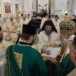 Хиротонија архимандрита Серафима за Епископа костајничког