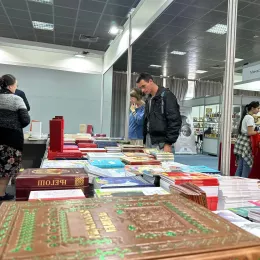 Издавачка кућа Епархије будимљанско-никшиће „Свевиђе“ представља своја издања на 67. Међународном београдском сајму књига