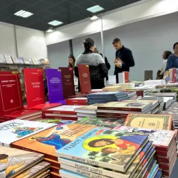 Издавачка кућа Епархије будимљанско-никшиће „Свевиђе“ представља своја издања на 67. Међународном београдском сајму књига