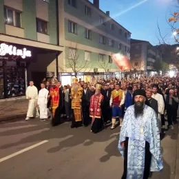 Литија у част Свете Петке у Пљевљима