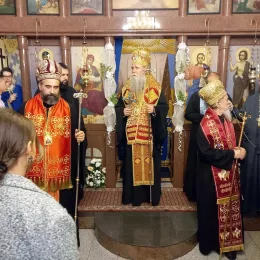 Литија у част Свете Петке у Пљевљима