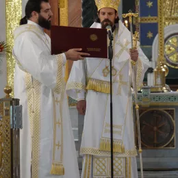Хиротонија архимандрита Пајсија за Епископа диоклијског