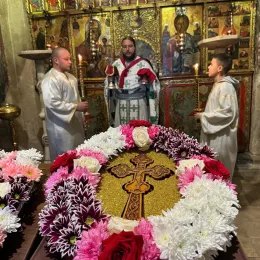 Литургија у Бијелом Пољу