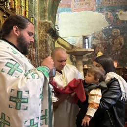 Литургија у Бијелом Пољу