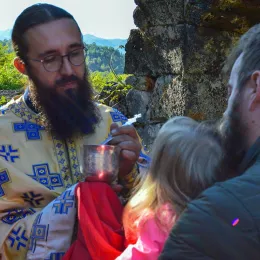 Света Литургија на црквишту у жупском селу Васиљевићи