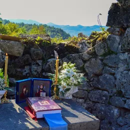 Света Литургија на црквишту у жупском селу Васиљевићи