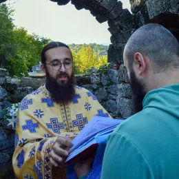 Света Литургија на црквишту у жупском селу Васиљевићи