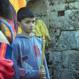 Света Литургија на црквишту у жупском селу Васиљевићи