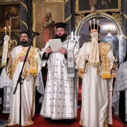 Наречење изабраног Епископа диоклијског г. Пајсија 