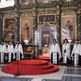 Наречење изабраног Епископа диоклијског г. Пајсија 