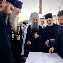 Патријарх Порфирије у Бијелој