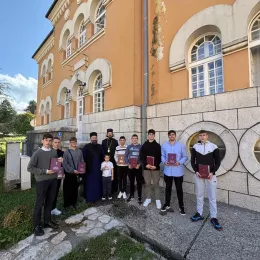 Владика Пајсије посјетио Цетињску богословију 