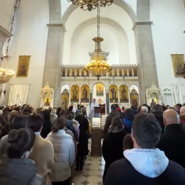 Митрополит Методије служио у никшићком Саборном храму
