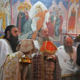 Митрополит Амфилохије у манастиру Жупа никшићка прославио имендан