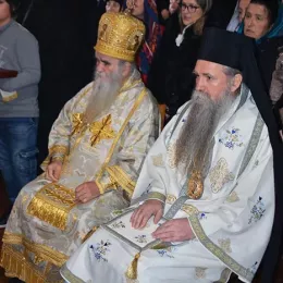Митрополит Амфилохије у манастиру Жупа никшићка прославио имендан