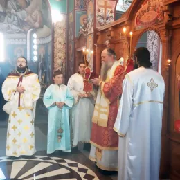 Литургијско сабрање у мојковачком Саборном храму