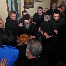 Свети апостол Андреј Првозвани литургијски прослављен у манастиру Косијерево